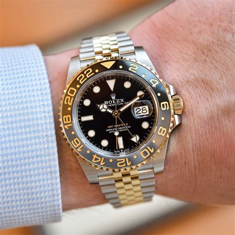 rolex gmt master 2 two tone yellow gold|Rolex GMT Master 2 price.